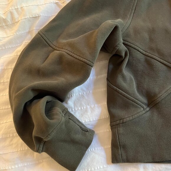 Lululemon Scuba Cropped Oversized Full-zip Hoodie - Picture 2 of 9